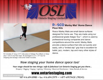 Rosco Dance Floor kits